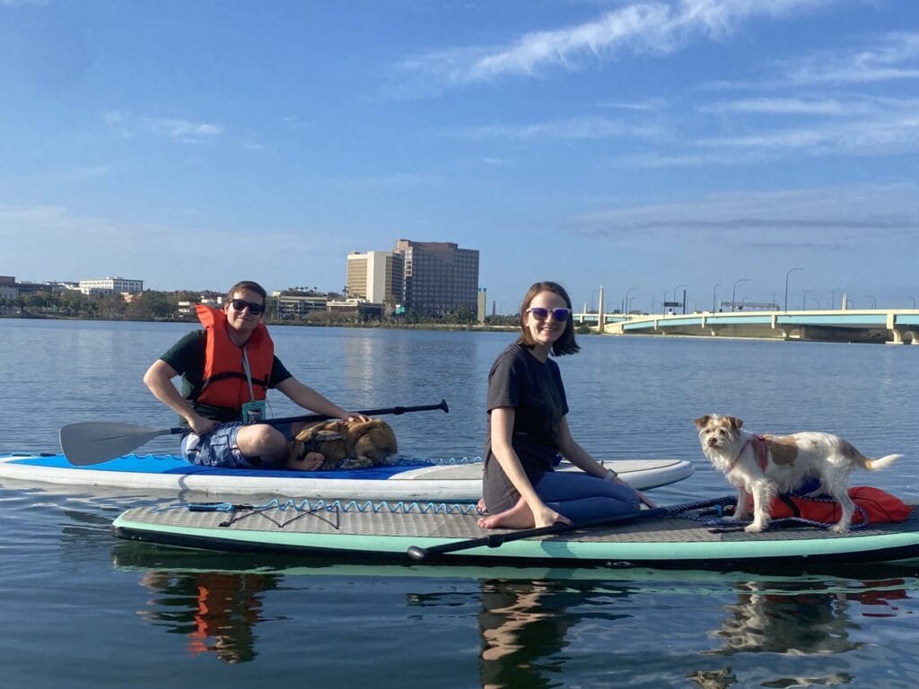 Puppy Dog Downtown Date Epic Paddle Adventure Rental