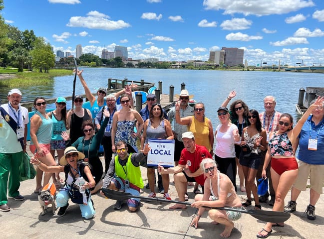 Groups-things-to-do-in-Orlando-Epic-Paddle-Board-Kayak-experience